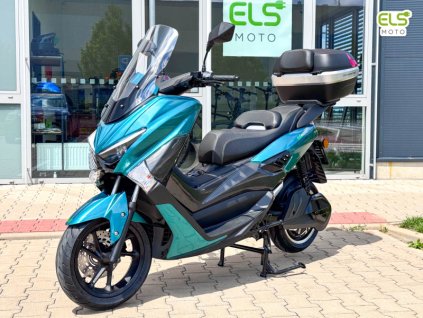 Electric scooter Tiger S | Power up to 20 kW | Battery CATL 8.2 kWh | Range up to 200 km | green 139 63