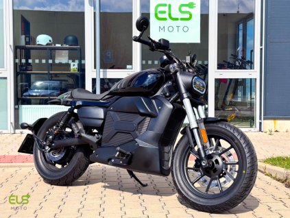 Electric motorcycle ELS MOTO Q1, 130 km/h, ABS, 270Nm, power 16kW, CATL 72V/117Ah/8.4 KWh, black 139 82