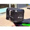 Motorcycle trunk, 45L, aluminum, black, 46x40x39 cm 139 86