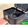Motorcycle trunk, 45L, aluminum, black, 46x40x39 cm 142 86