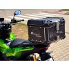 Motorcycle trunk, 57L, aluminum, 46x40x39 cm 141 89
