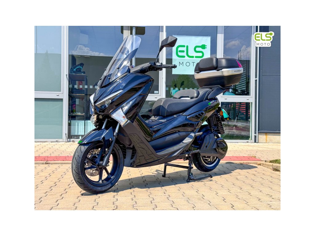 Elektro skútr Tiger S | Výkon až 20 kW | Baterie CATL 8,2 kWh | dojezd až 200 km |  černý 139 64