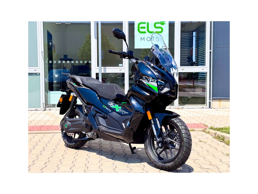 Elektro skútr Easycool e-XDV, středový motor až 15 kW, li-on baterie LG 72V/90Ah, černý 139 97