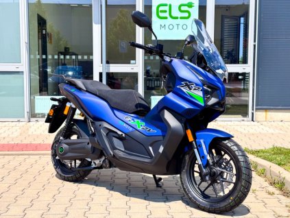 Elektro skútr Easycool e-XDV, středový motor až 15 kW, li-on baterie LG 72V/90Ah, modrý 139 96