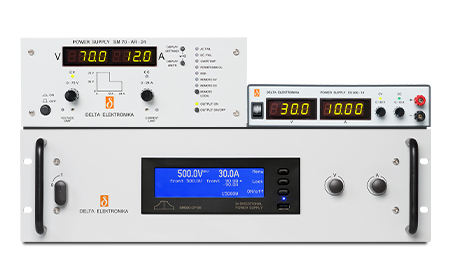 Porovnanie parametrov zdrojov Delta Elektronika