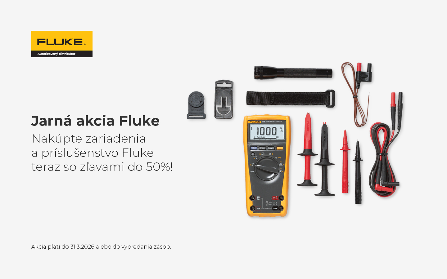 Jarná akcia Fluke