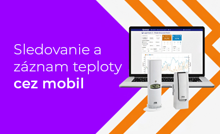 Sledovanie a záznam teploty online