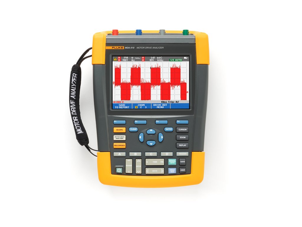 Fluke MDA-510 - analyzátor motorových pohonov;Fluke MDA-510 - analyzátor motorových pohonov;Fluke MDA-510 - analyzátor motorových pohonov