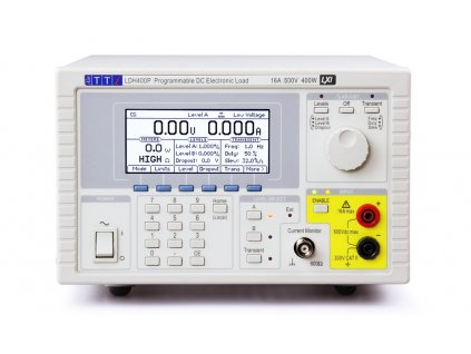 TTi LDH400P - elektronická záťaž  16A / 500V - 400W, USB,RS232 LAN/LXI