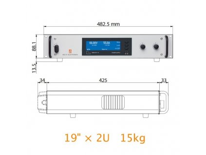 Delta Elektronika SM3300 - séria 3300W zdrojov