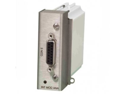 zapojenie konektora E na INT MOD ANA;vzdialené ovládanie INT MOD ANA