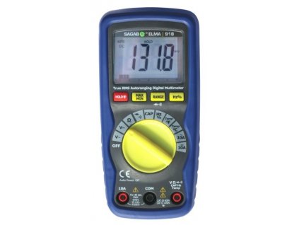 Elma 918 - True RMS multimeter s meraním teploty