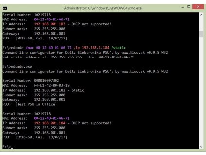 Elso - Command line PSU Configurator and Commander