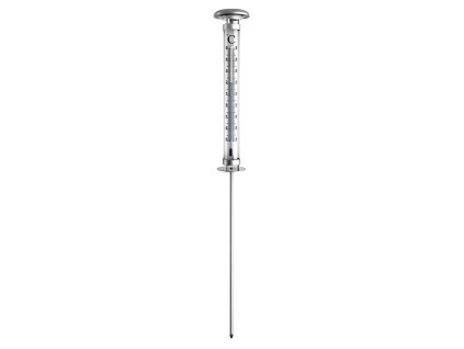TFA 12.2057.54 - teplomer do záhradky so solárnym svetielkom Ø138mm x 1090mm