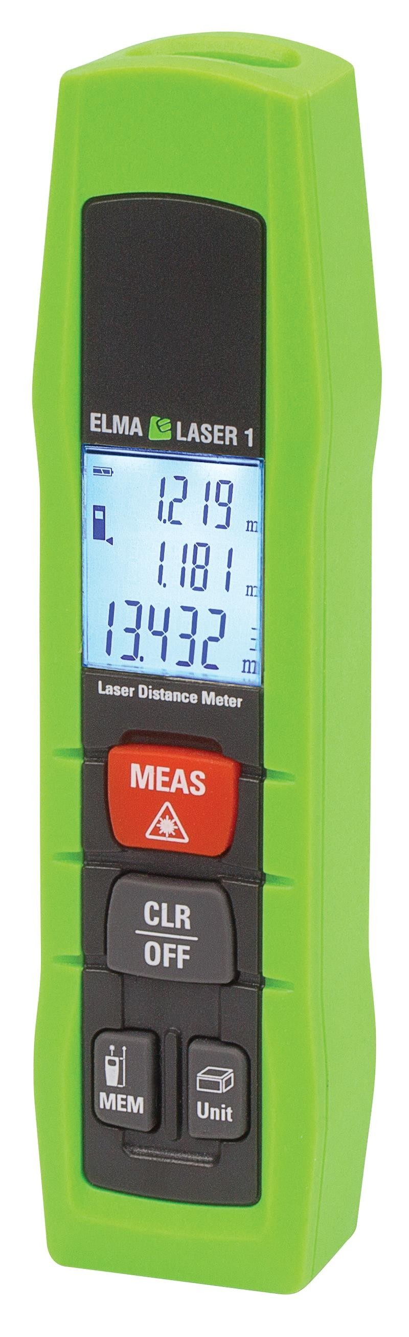 ELMA Laser 1 - mini laserový diaľkomer s Bluetooth do 30 m