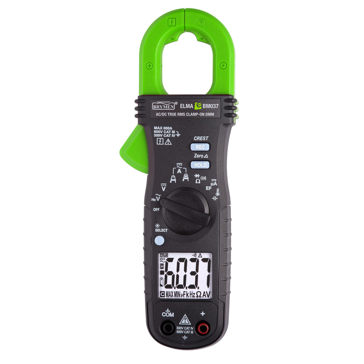 Elma 037 - profesionálny AC/DC  kliešťový multimeter