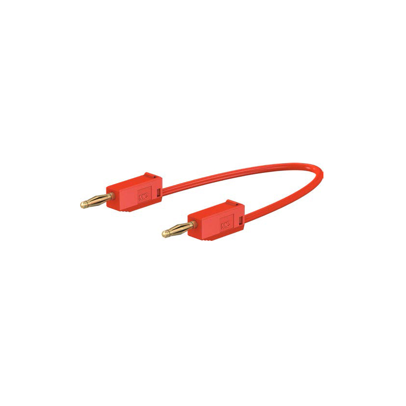 MC Stäubli LK205-X Dĺžka: 15 cm (015), Farba: Zelená (25)