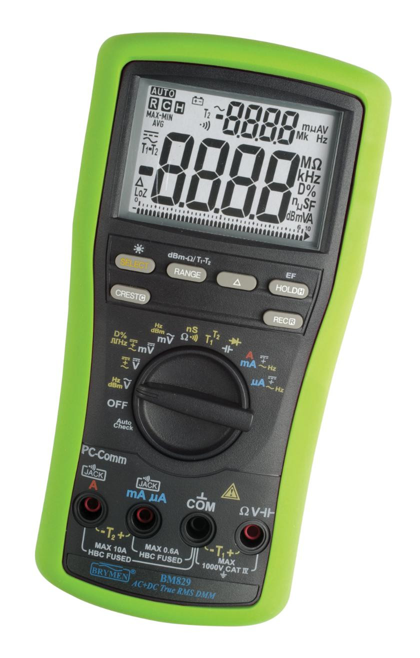 Elma 829s - True RMS multimeter s duálnym displejom a funkciou AutoCheck