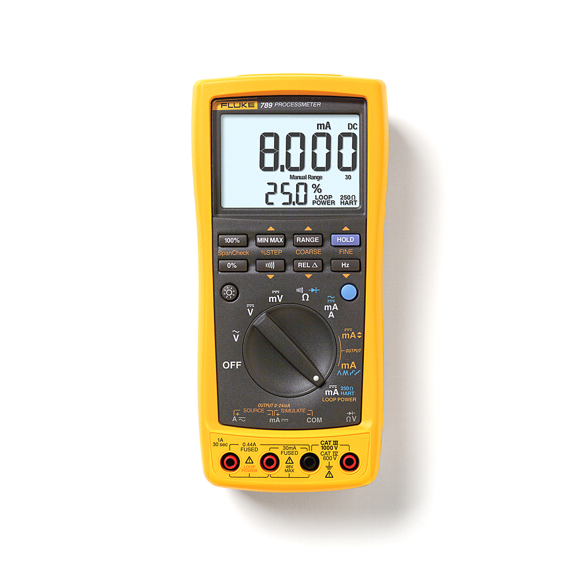 Fluke 789 ProcessMeter™ - Multimeter pre kalibráciu slučiek