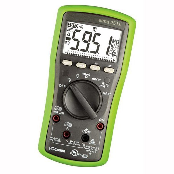 Elma 251s - kompaktný TRMS multimeter