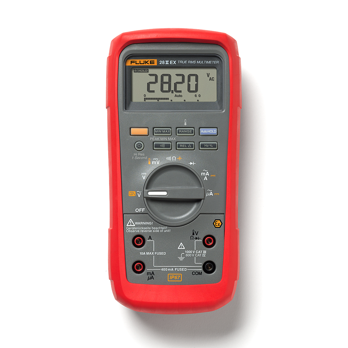 Fluke 28 II Ex - multimeter True RMS IP67 do výbušného prostredia