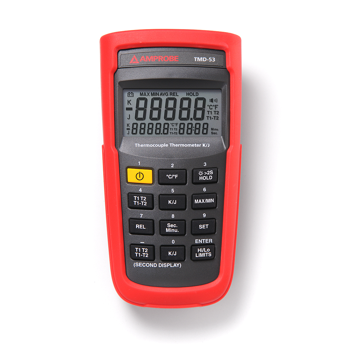 Beha-Amprobe TMD-53 - termočlánkový teplomer (J, K, -200 až 1370°C)