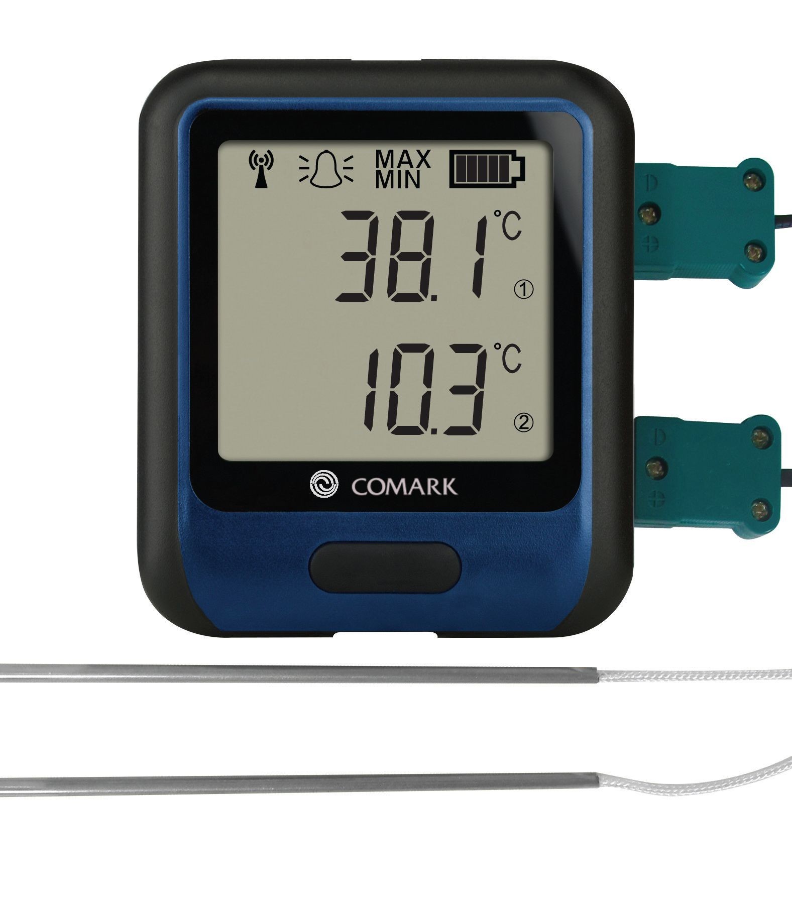 Comark RF314 Dual - záznamník s dvoma externými sondami (TC K, N, J, T )