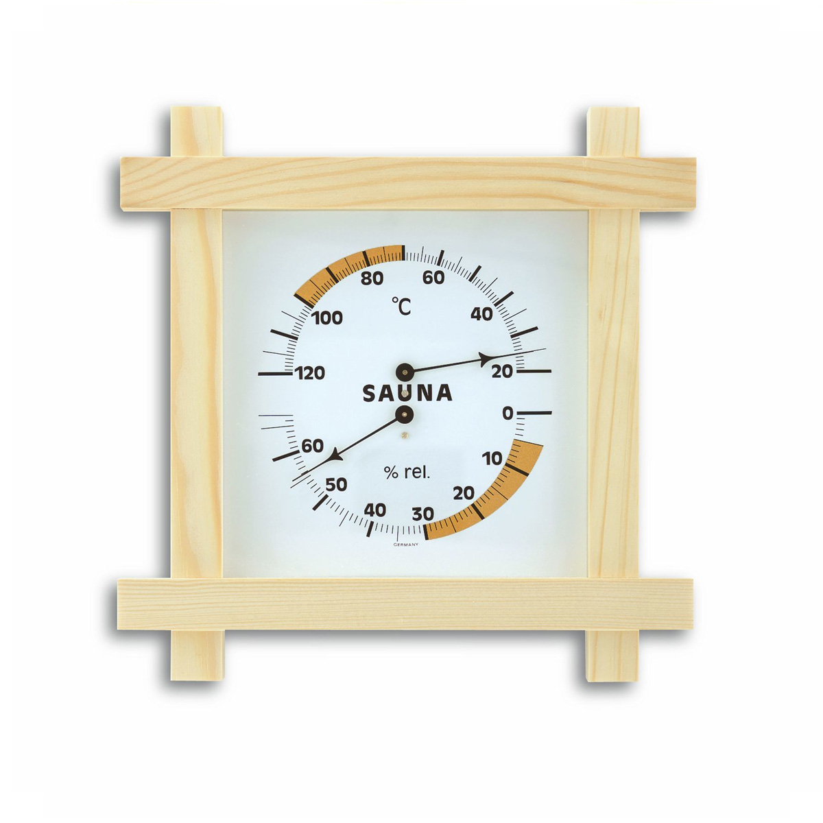 TFA 40.1008 - teplomer a vlhkomer do sauny 220x220mm