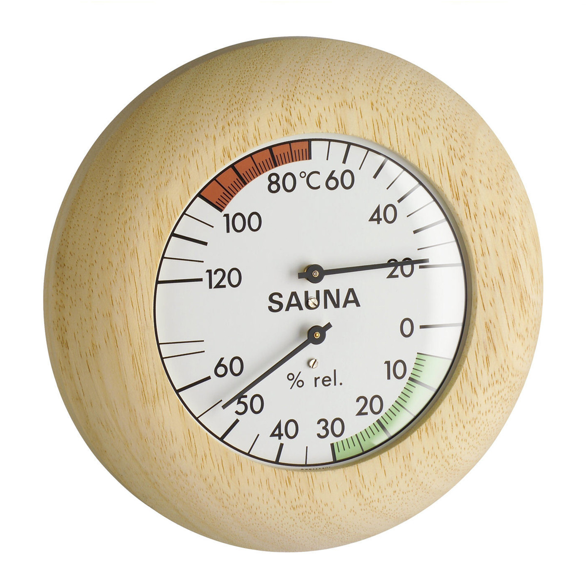 TFA 40.1028 - saunový teplomer s vlhkomerom Ø 136 mm