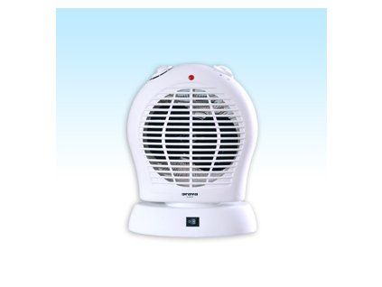 Teplovzdušný ventilátor, ohrev