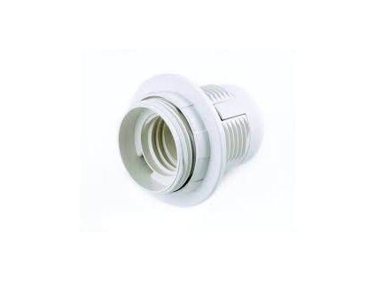 Objímka plastová so závitom E-14