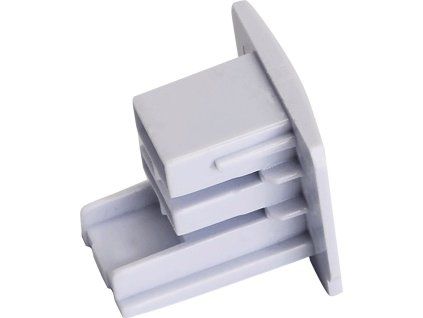TRACK END CAP 4W WHITE