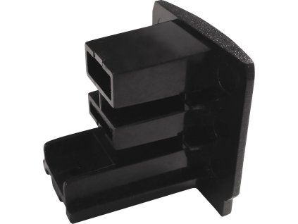 TRACK END CAP 4W BLACK