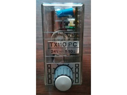 Relé TX110 PC 24V / 1-10s