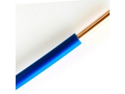 Vodič  CY 1,5 modrý H07V-U1,5 drôt