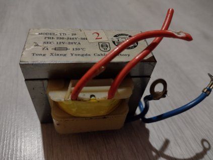 Transformátor YD20 230V/12V 20VA