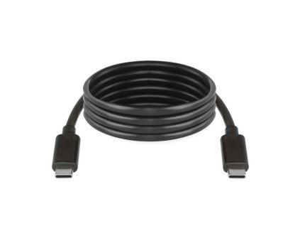 Nabíjací a dátový kábel 2.0 USB-C / USB-C, 1 m, čierny