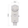 Príložný manuálny termostat P5681