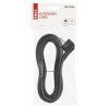 Flexo šnúra PVC 3× 1,5mm2, 3m, čierna