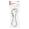 Flexo šnúra PVC 3× 1,5mm2, 2m, biela