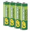 Zinko-chloridová batéria GP Greencell R6 (AA), 4 ks