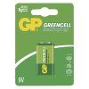 Zinko-chloridová batéria GP Greencell 6F22 (9V), 1 ks