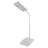 LED stolná lampa Eddy, biela