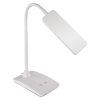 LED stolná lampa Eddy, biela