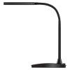LED stolná lampa Eddy, čierna