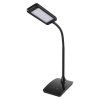 LED stolná lampa Eddy, čierna