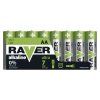 Alkalická batéria RAVER LR6 (AA), 8 ks