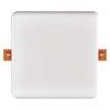 LED panel VIXXO 155×155, štvorcový vstavaný biely,13,5W neut.b.,IP65