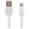 Nabíjací a dátový kábel USB-A 2.0 / Lightning MFi, 1 m, biely