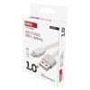 Nabíjací a dátový kábel USB-A 2.0 / Lightning MFi, 1 m, biely